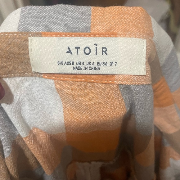 ATOIR sleeve shirt dress. SEND OFFERS - Picture 2 of 15